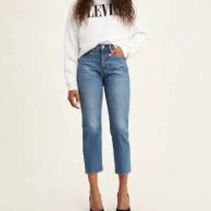 Levi's Wedgie Straight Fit Denim Jeans 34964-0073 Size 28